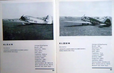Schulze "Typenschau Deutscher Flugzeuge" German Aerplane-History 1935 (2296)